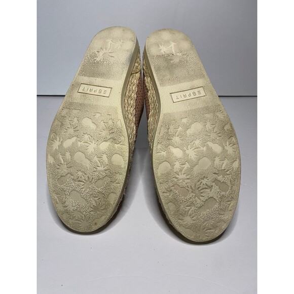 Esprit natural blush espadrilles size 8 - Picture 4 of 4